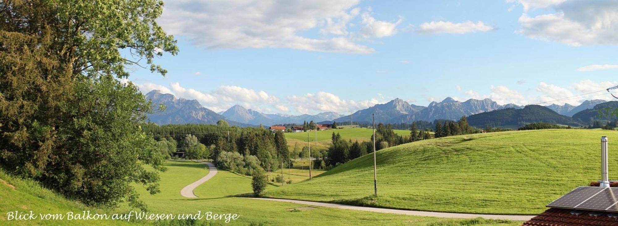 Ferienwohnung Nr 2, Neben Einem Bauernhof, Rosshaupten, Allgaeu Dış mekan fotoğraf