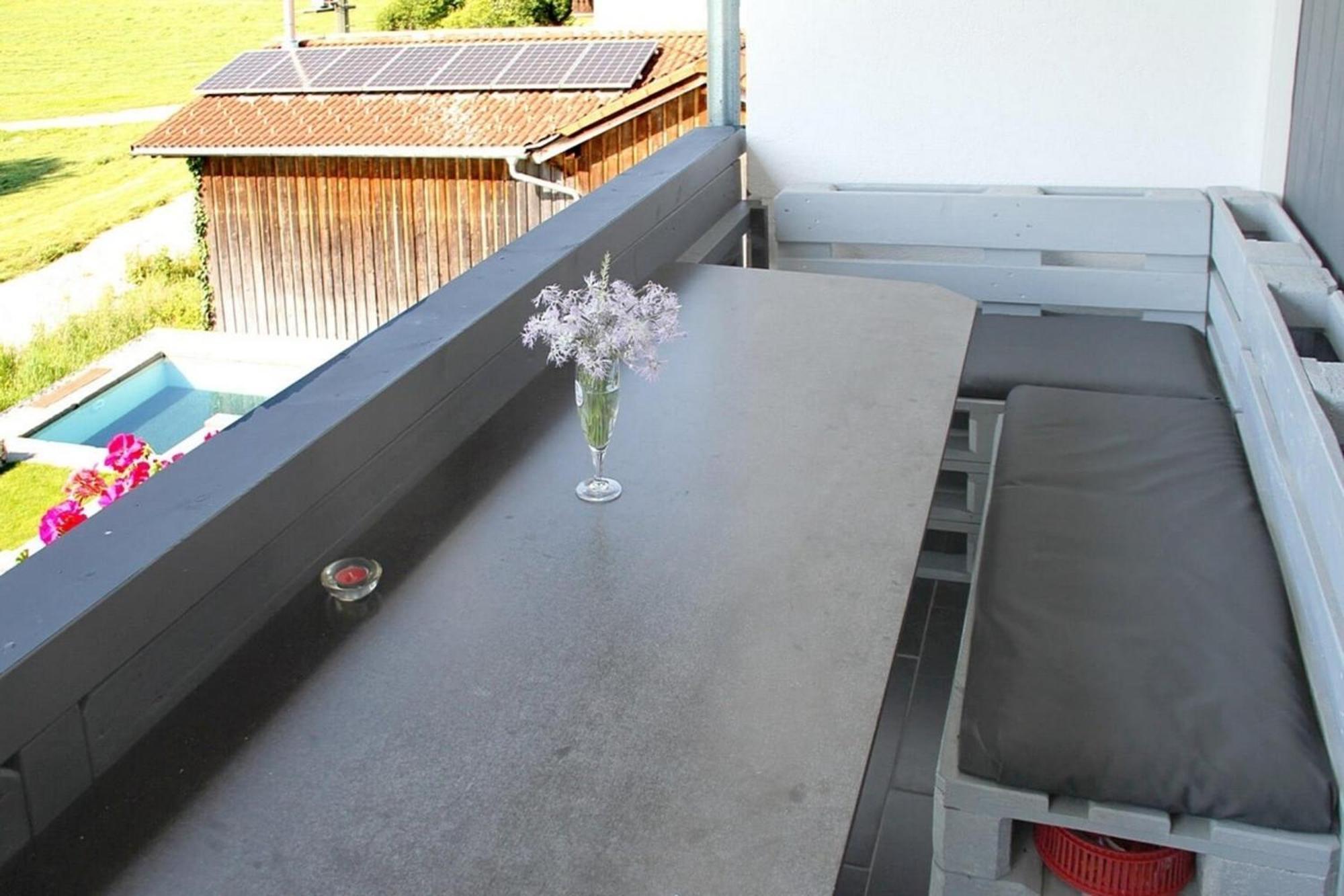 Ferienwohnung Nr 2, Neben Einem Bauernhof, Rosshaupten, Allgaeu Dış mekan fotoğraf